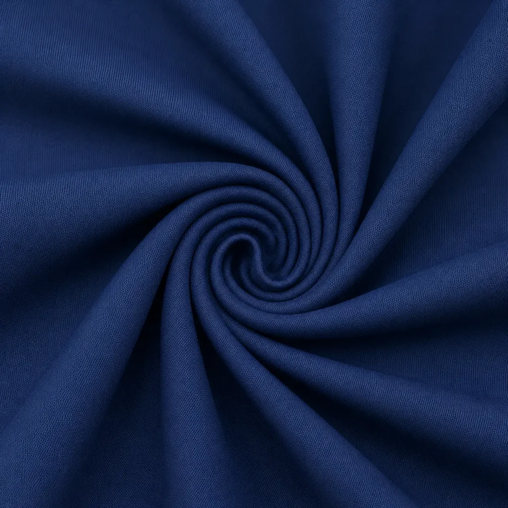 Poly cotton uniform fabric swatch