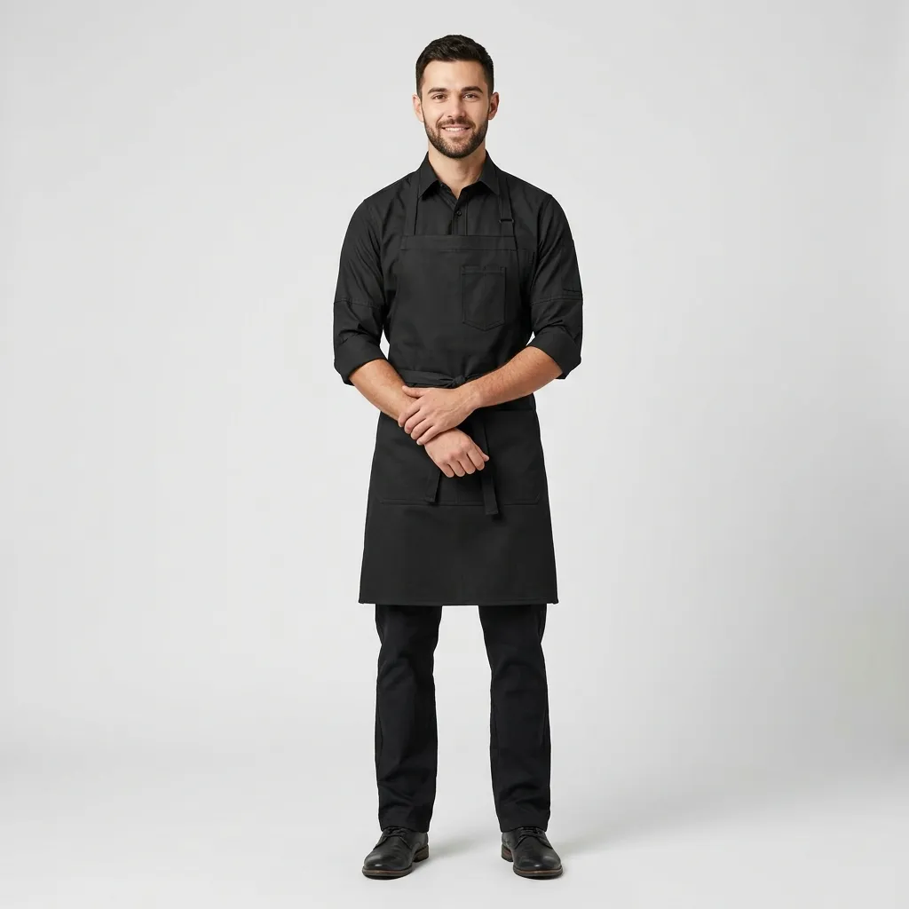 Barista Uniform manufactured by MRG Uniforms in the UAE