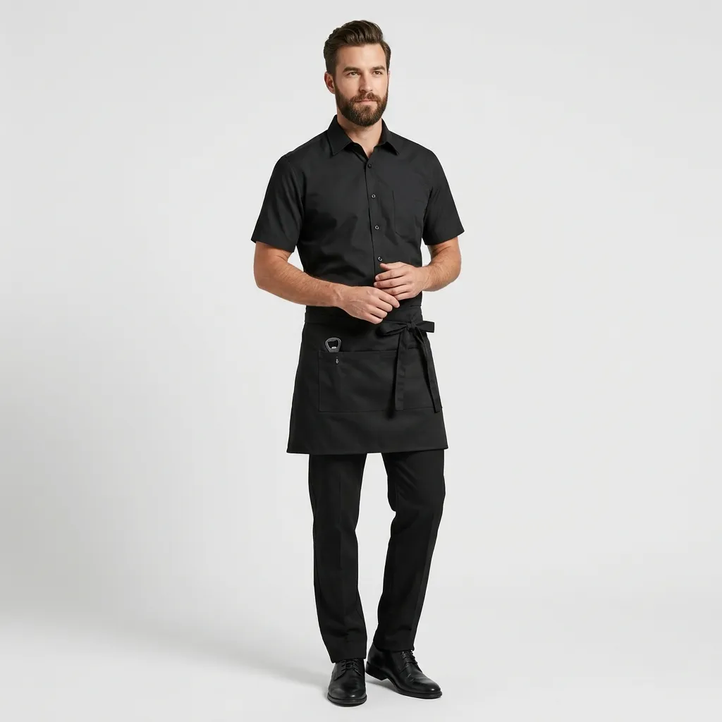 Bartender Uniform manufactured by MRG Uniforms in the UAE