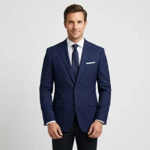 Executive blazer manufactured for UAE corporate uniforms