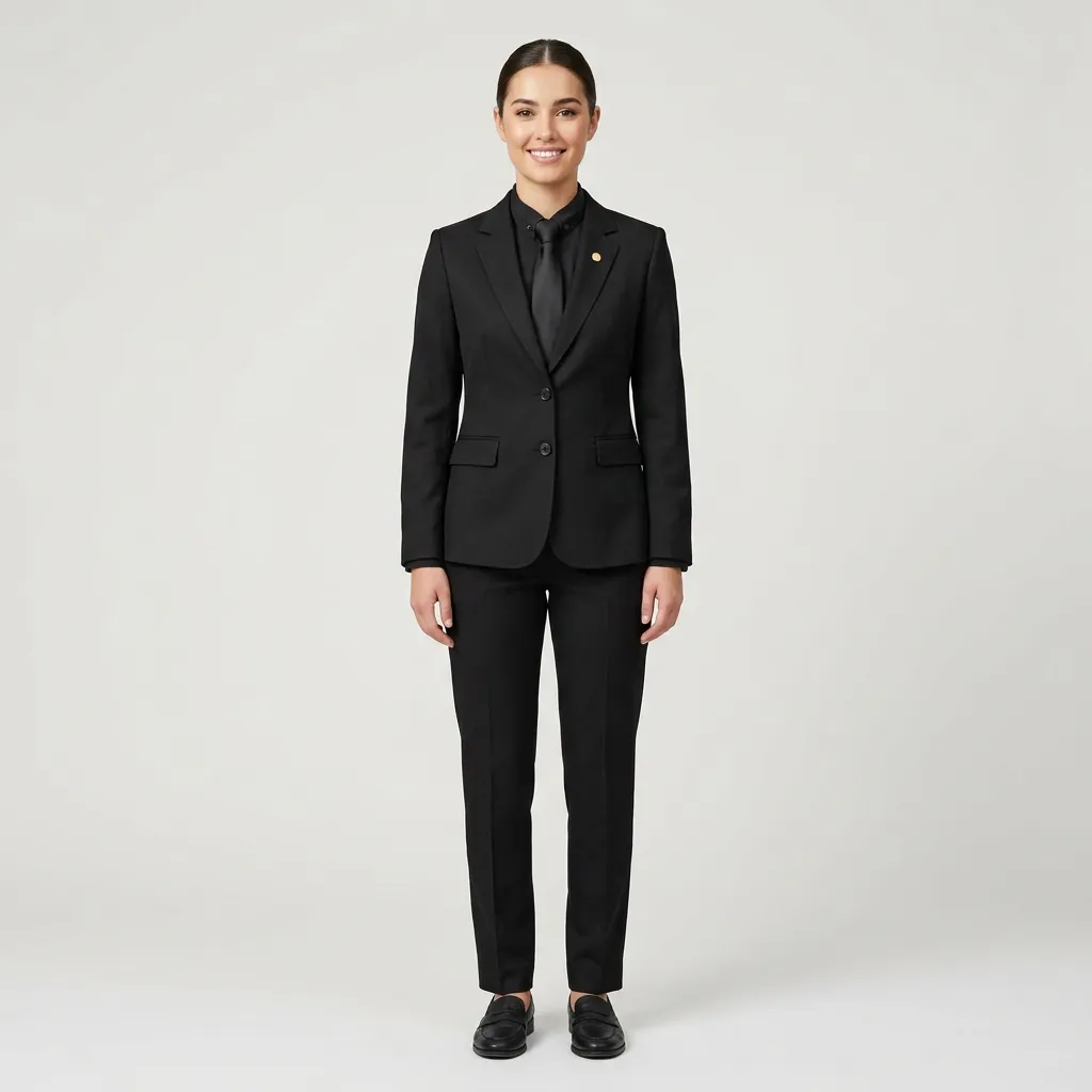 Hotel Reception Uniform manufactured by MRG Uniforms in the UAE