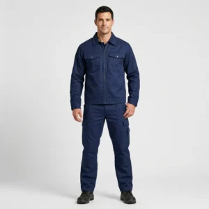 Industrial Workwear Set manufactured by MRG Uniforms in the UAE