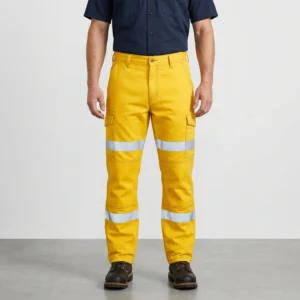Reflective Work Pants manufactured by MRG Uniforms in the UAE