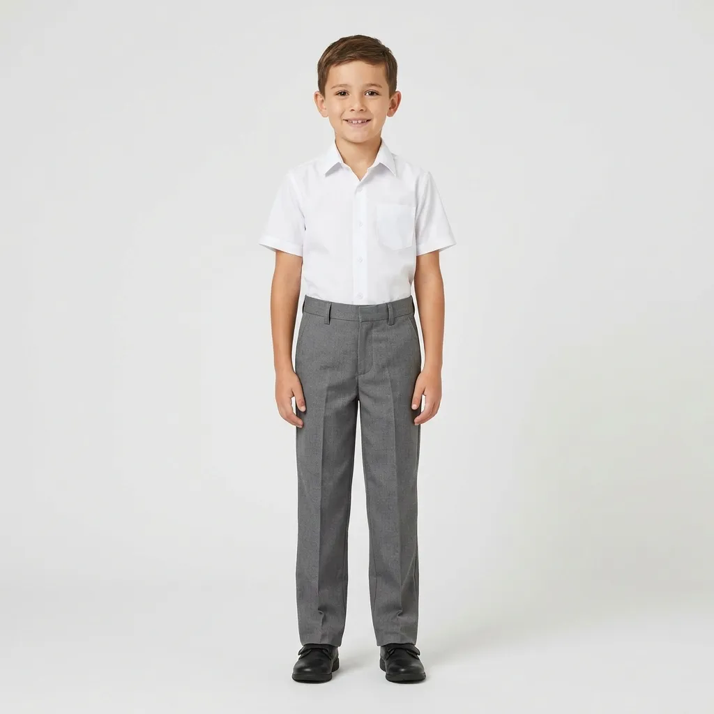 School Uniform Trousers manufactured by MRG Uniforms in the UAE