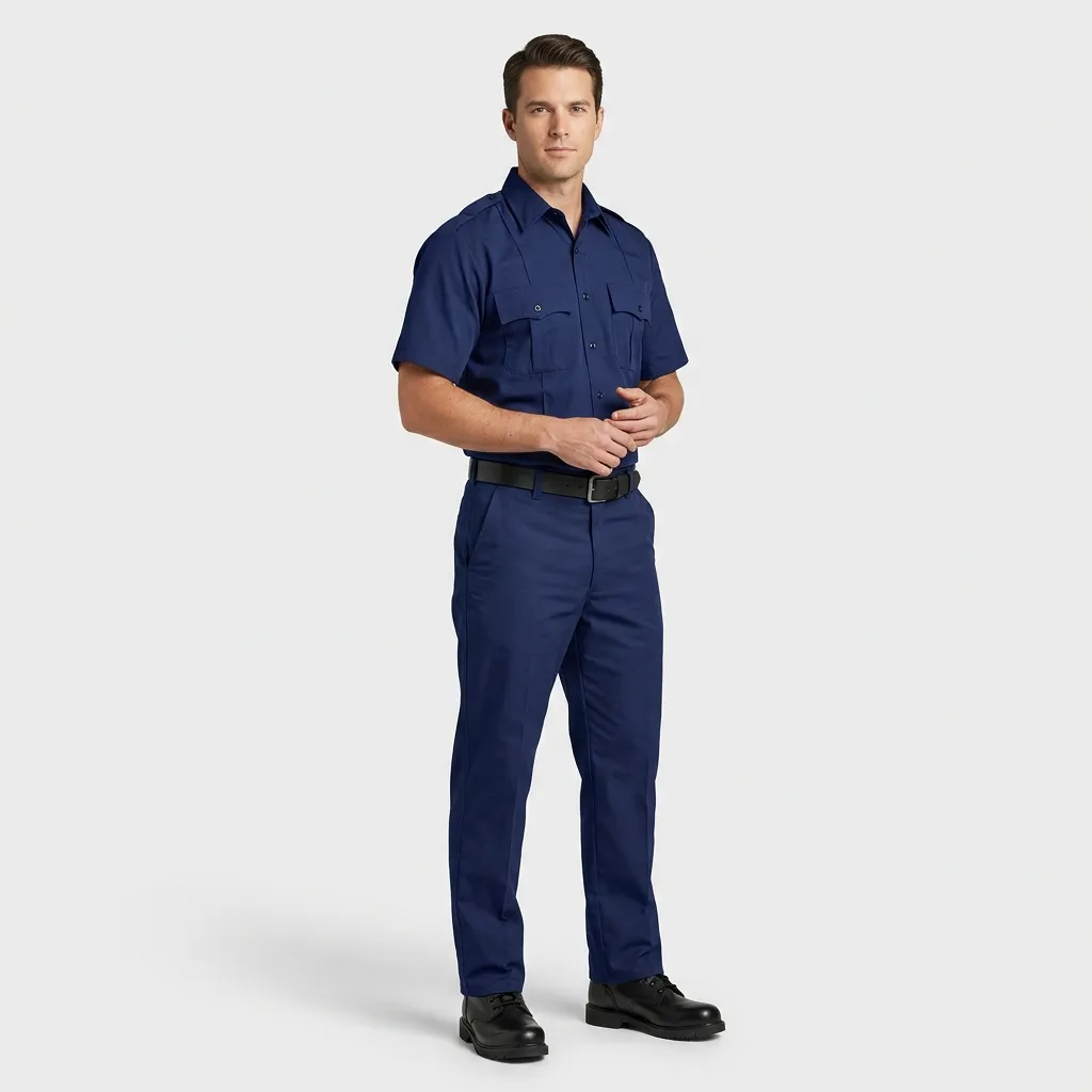 Security Uniform manufactured by MRG Uniforms in the UAE